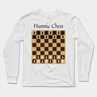 Hunnic chess Long Sleeve T-Shirt